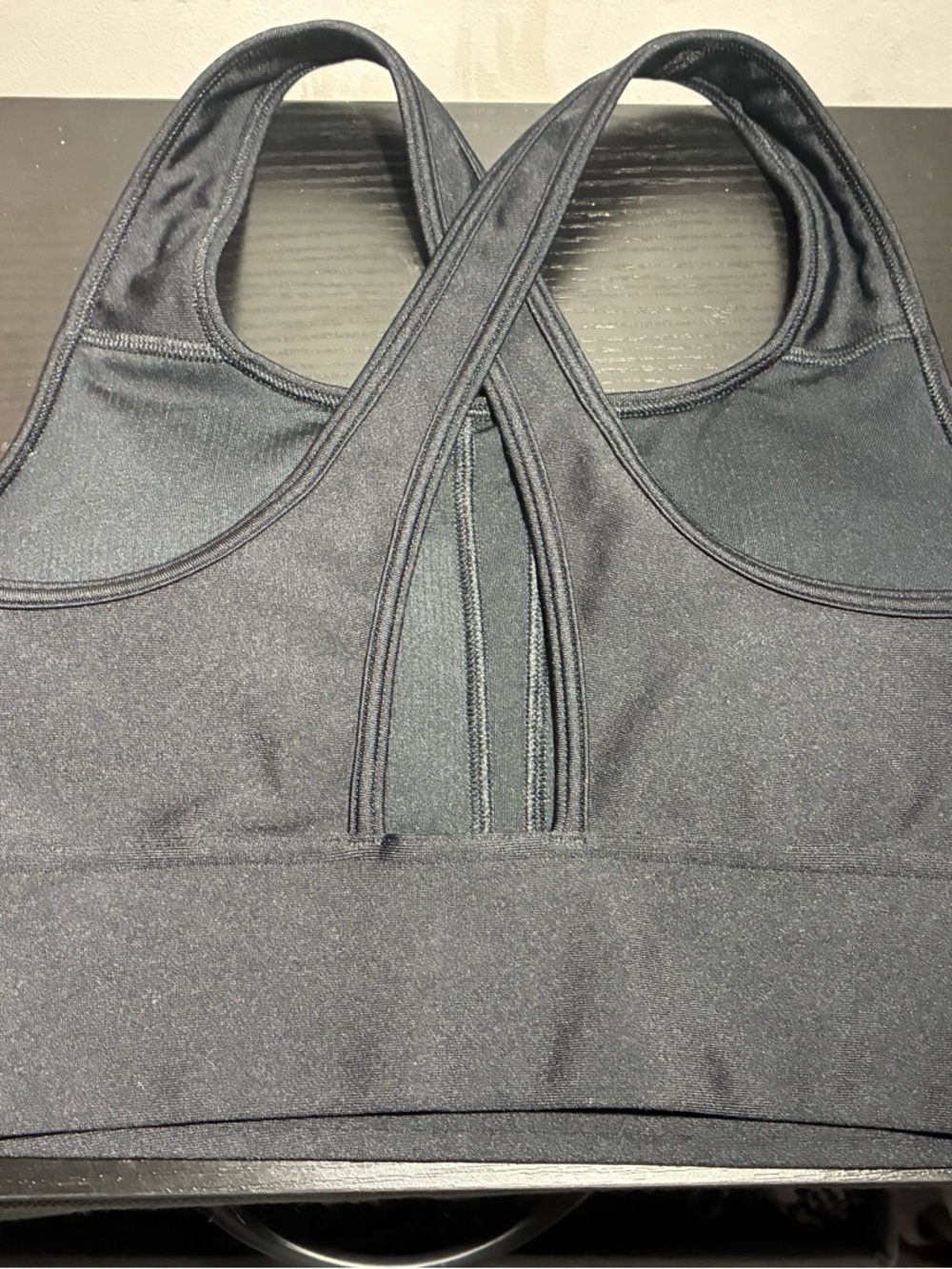 Under Armour Black Crisscross Racerback Sports Bra